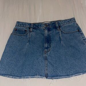 Abercrombie mini Jean skirt